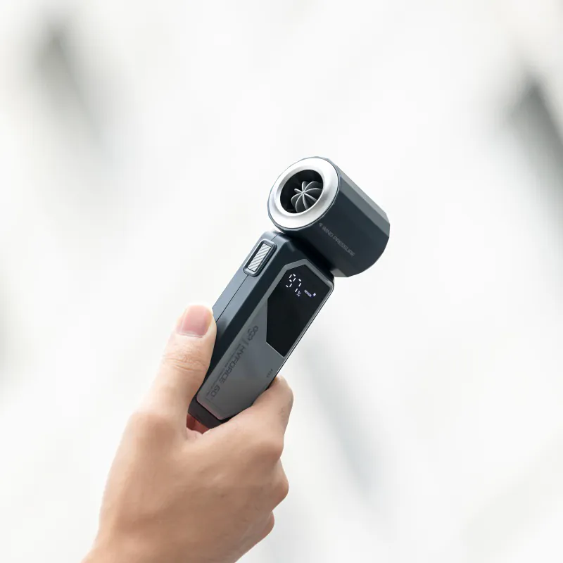 香港行貨 一年保養 ego - HyForce 60° 迷你手提風扇 F03｜無線風扇｜18小時長氣｜2.2萬轉｜LED顯示｜迷你輕巧｜大風壓