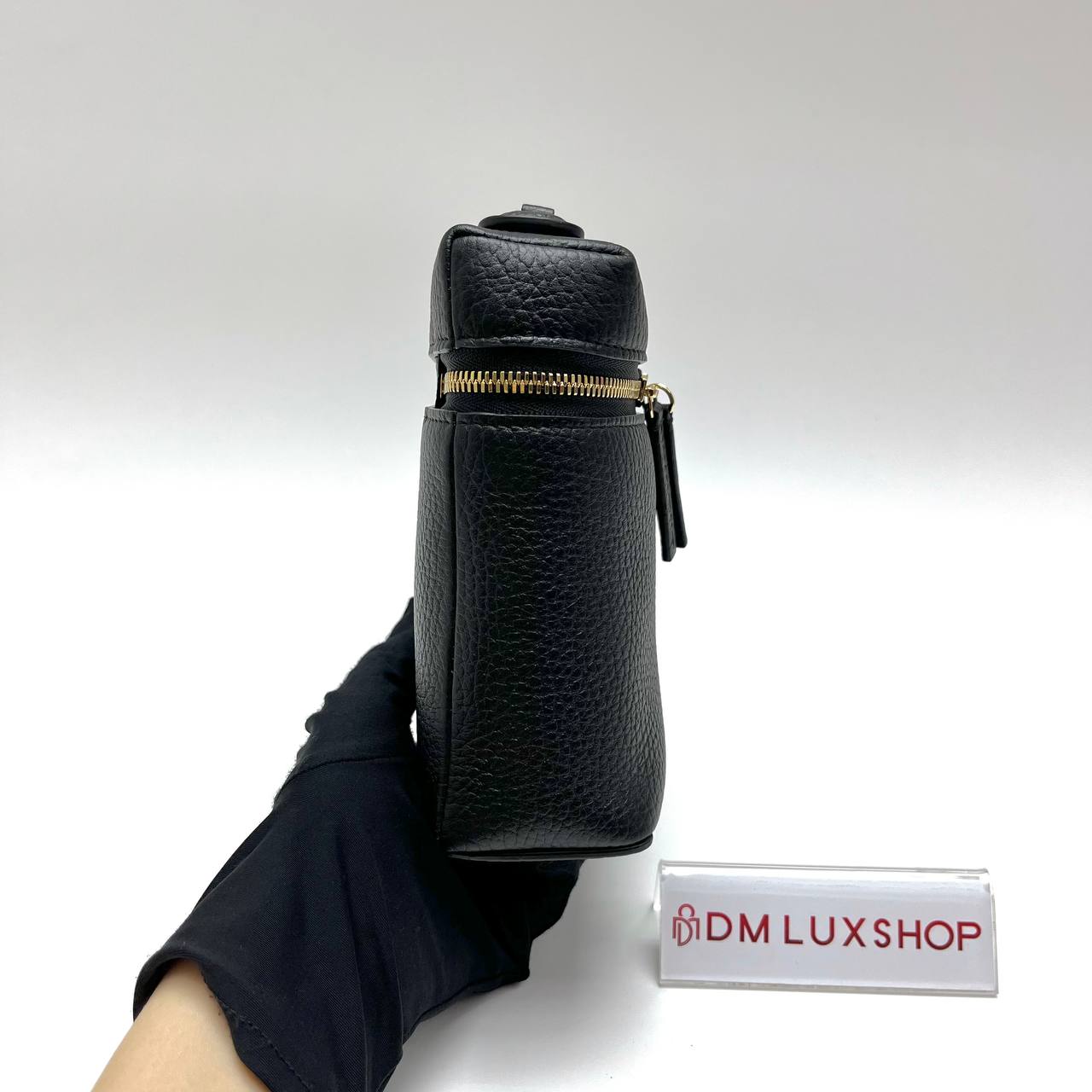 Chanel 26A Black Calfskin Vanity w/ Chain GHW (Microchip)