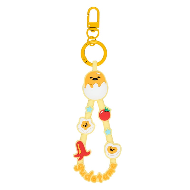 現貨｜Sanrio Gudetama 蛋黃哥 日版 橡膠繩 鎖匙扣 (82910-2)
