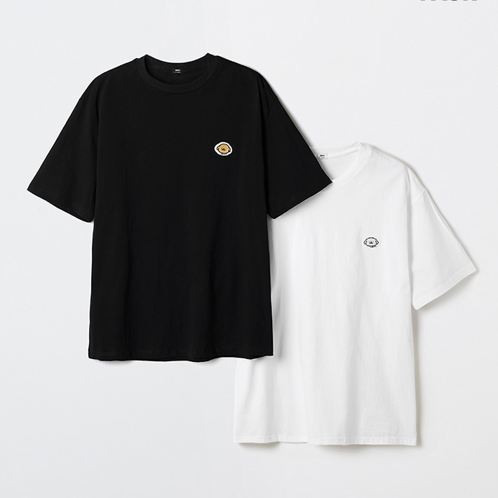 [Maltese & Retriever x SPAO][2PACK] T-SHIRT 
