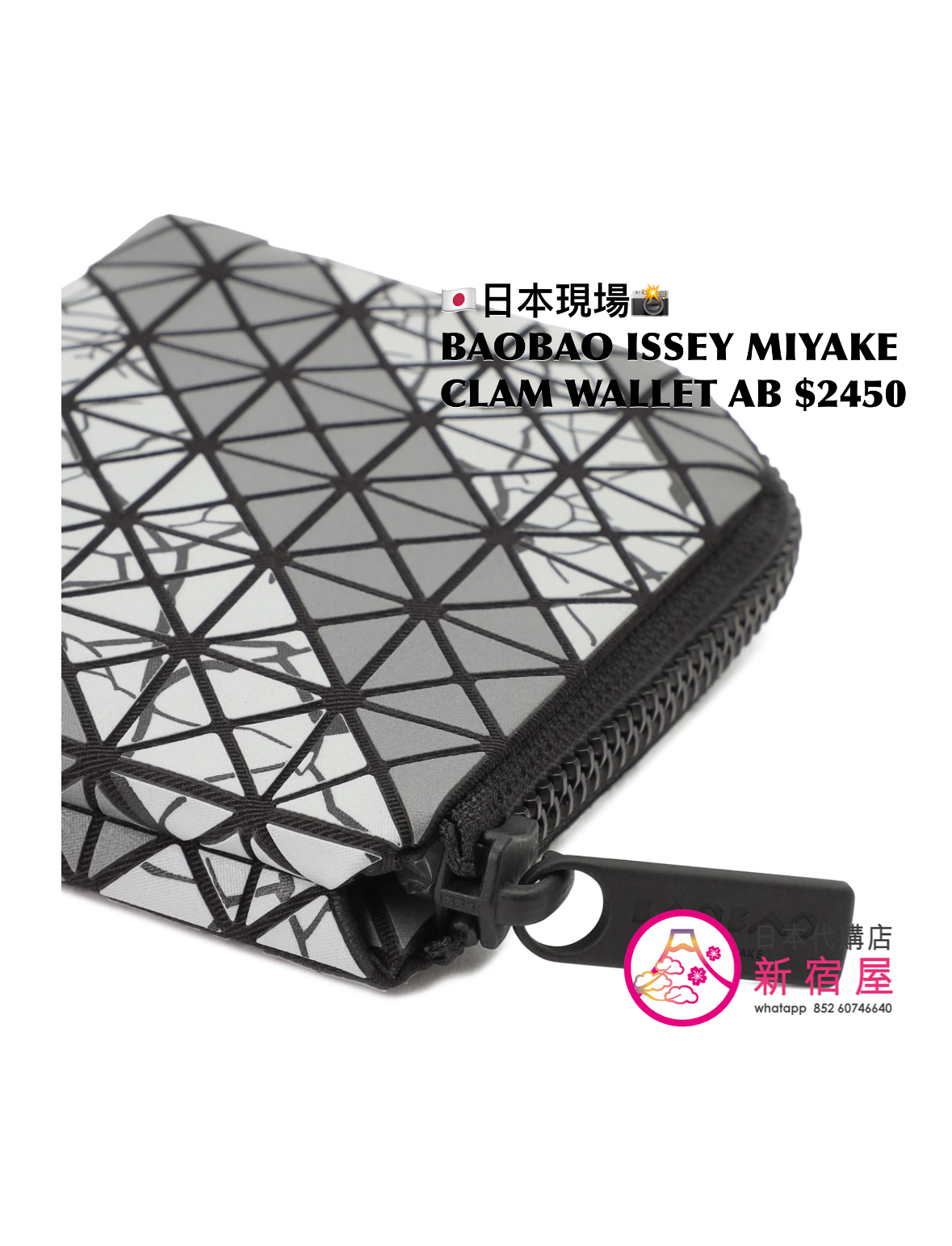 BAOBAO ISSEY MIYAKE CALM WALLET AUTOBAHN