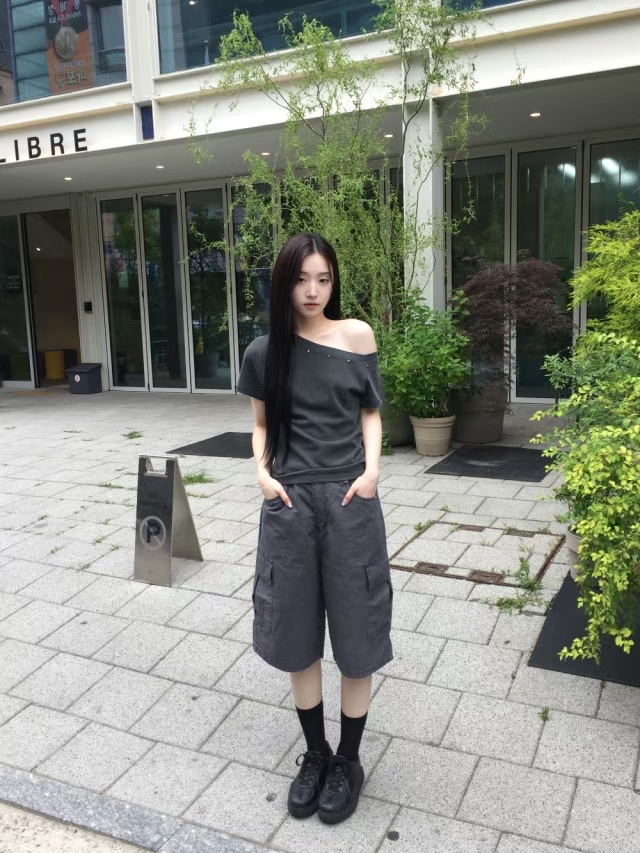 luna pigment stud t-shirt