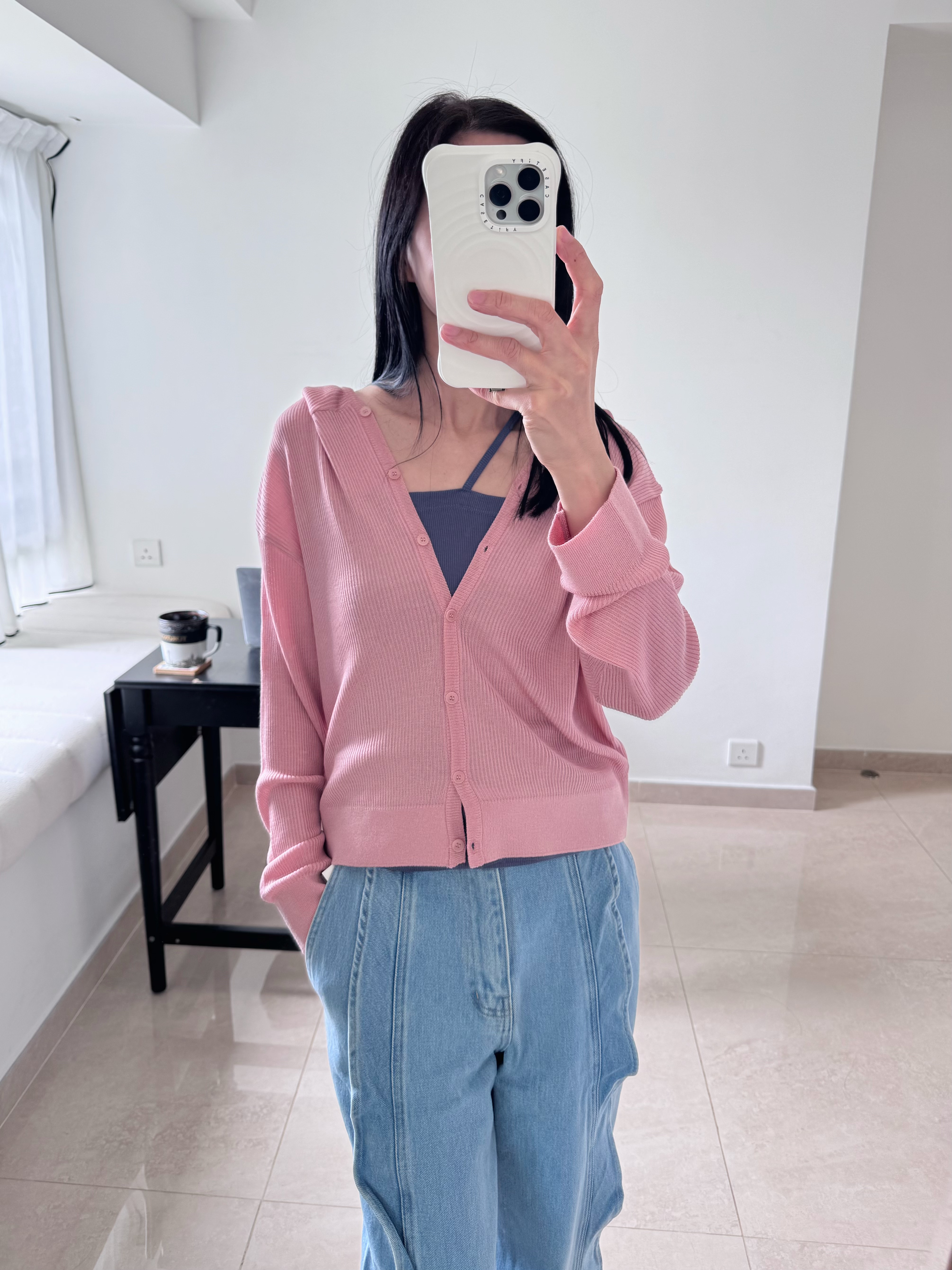 SET vacay cami top + hooded cardi 