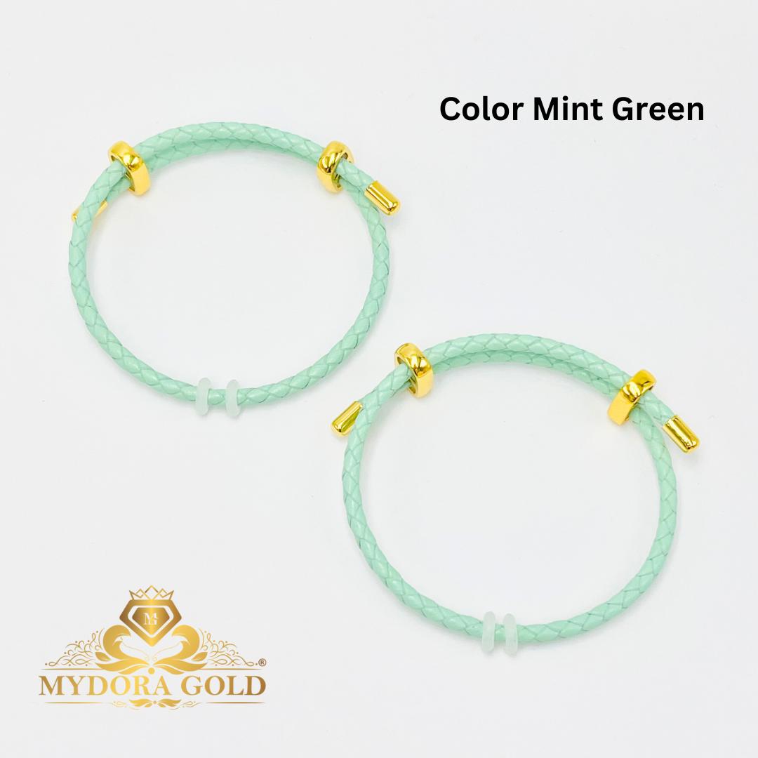 MYDORA Adjustable Leather Bracelet