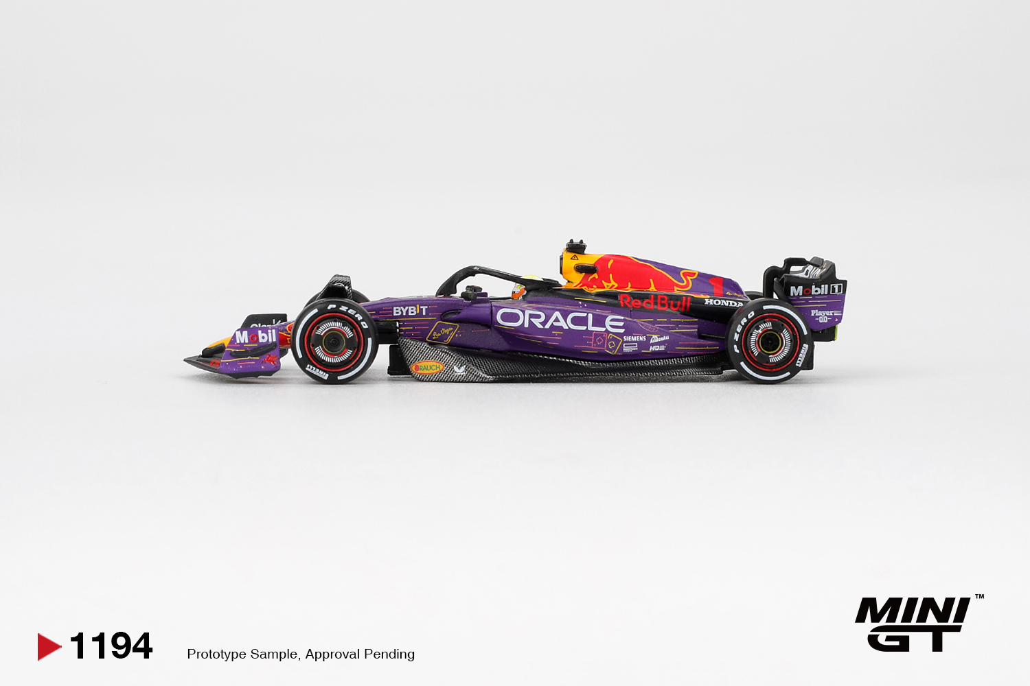 【現貨】MINI GT 1194 Oracle Red Bull Racing RB19 #1 2023 F1 Winner 紅牛車隊拉斯維加斯大獎賽冠軍 Max Verstappen MINIGT