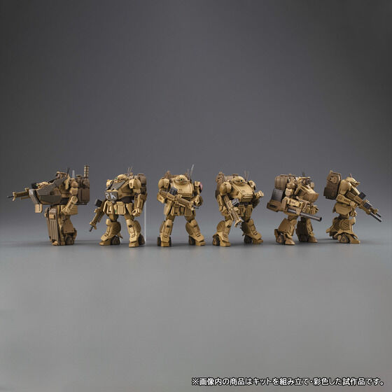 (預訂訂金 $200) (總價 $567) MegaHouse VAKIT Platoon 裝甲騎兵 VOTOMS 灰色的魔女 模型 (原盒6盒) (1套6款) (行版) Armored Trooper VOTOMS: The Gray Witch 