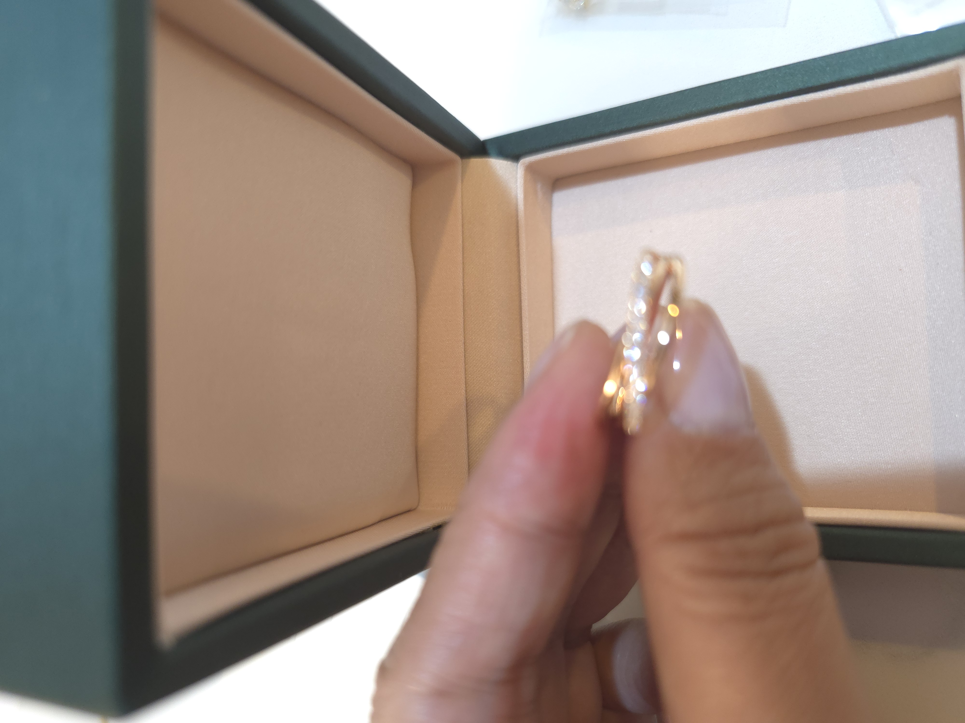 18K 培育鑽石戒指 d0.25 G3.55g S14