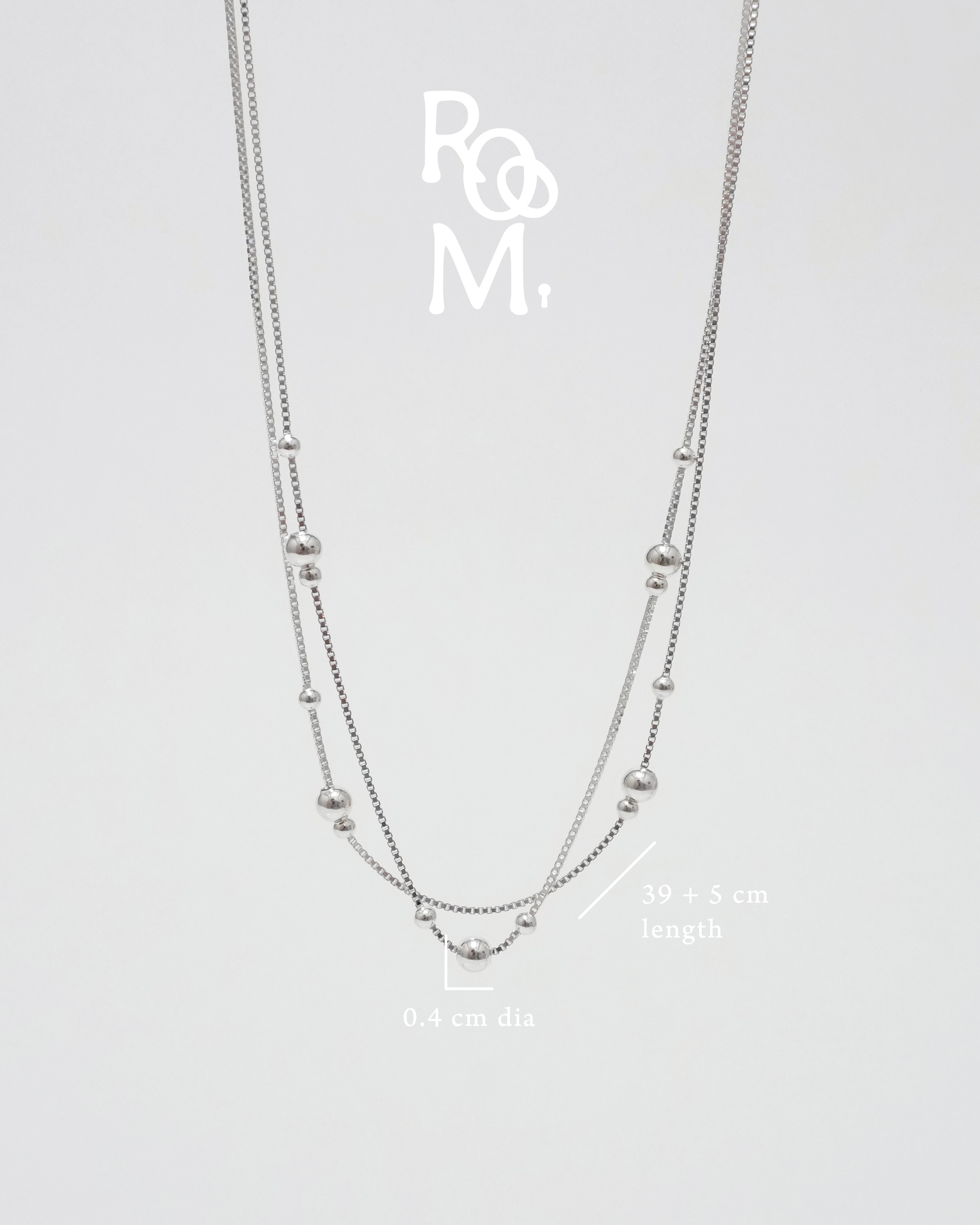 Chic Layered Bead Necklace