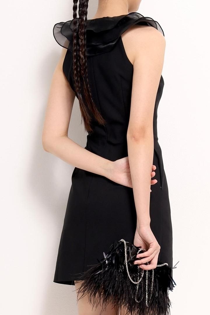 Cut in可拆式连身裙 2141