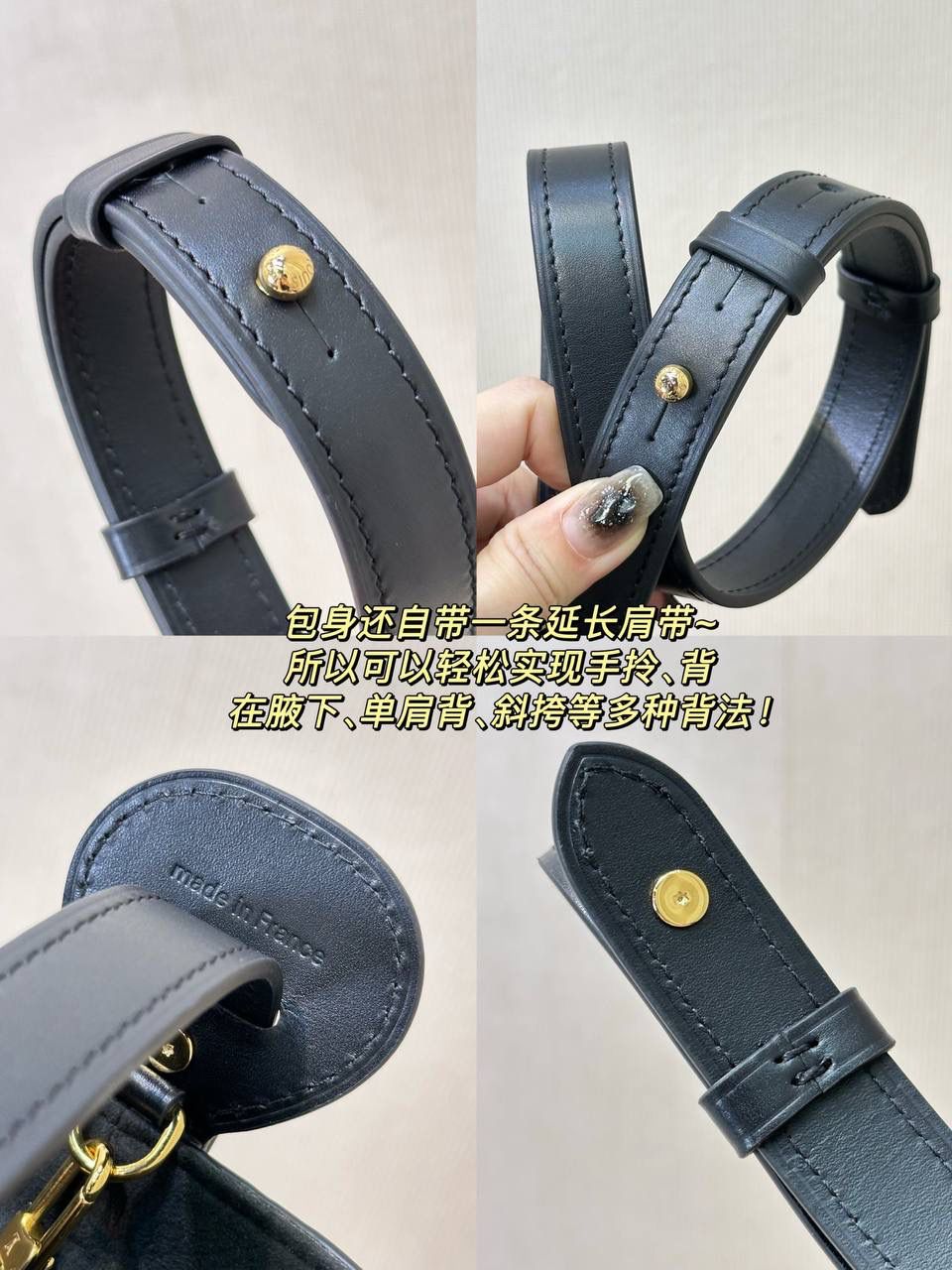 LV新出的All in BB👜✨ 真的爱！小小一只，却超能装，日常出门的东西都能塞下。老花配色简约又百搭，背法很多~手提，腋下，单肩，斜挎，随心搭！瞬间跳进包里变身千金 今天这款是全皮压纹款，别看包小小，但它自身的功能真的非常吸引人！首先包包自身本来就有4种的形态随你变换，蝴蝶结 你想放在哪儿都能给你设计明白 allin就是容量足够大，出门旅行你想拿什么都能给你装好，加上还有一个永不分离的子包，真的爱了爱了😍 尺寸：17*12*19开口处24