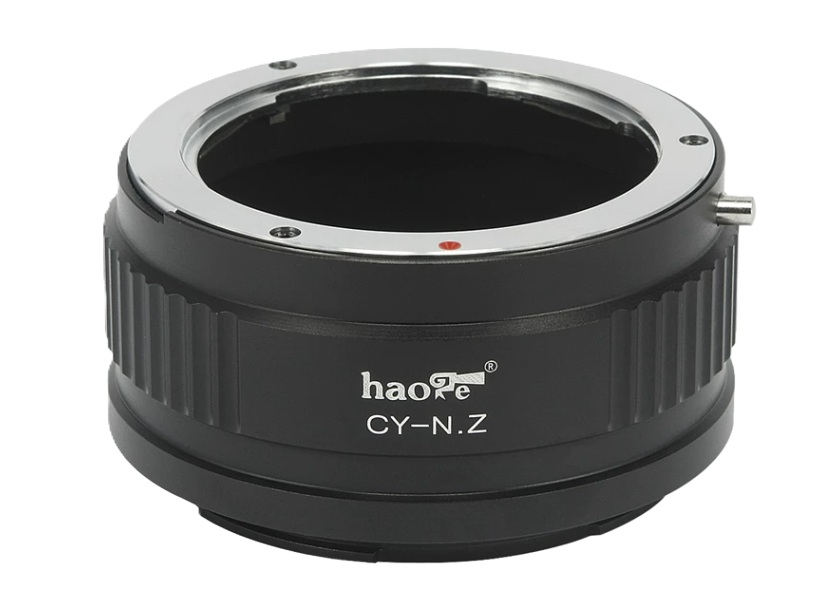 Haoge Mount Adaptor For Contax / Yashica (CY) SLR Lens  To Nikon Z-Mount Mirrorless Camera 金屬接環