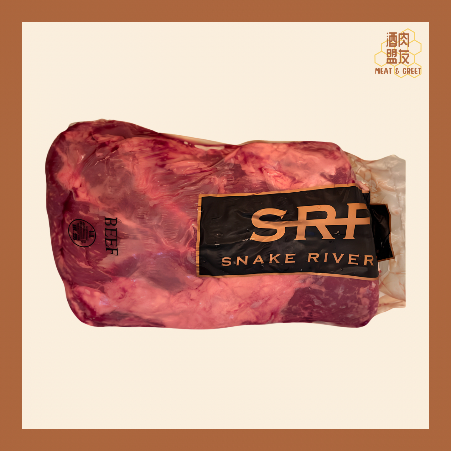 SRF冰鮮極黑和牛肩胛肉眼芯 / 嫩肩肉 (價錢以每kg為單位計算)