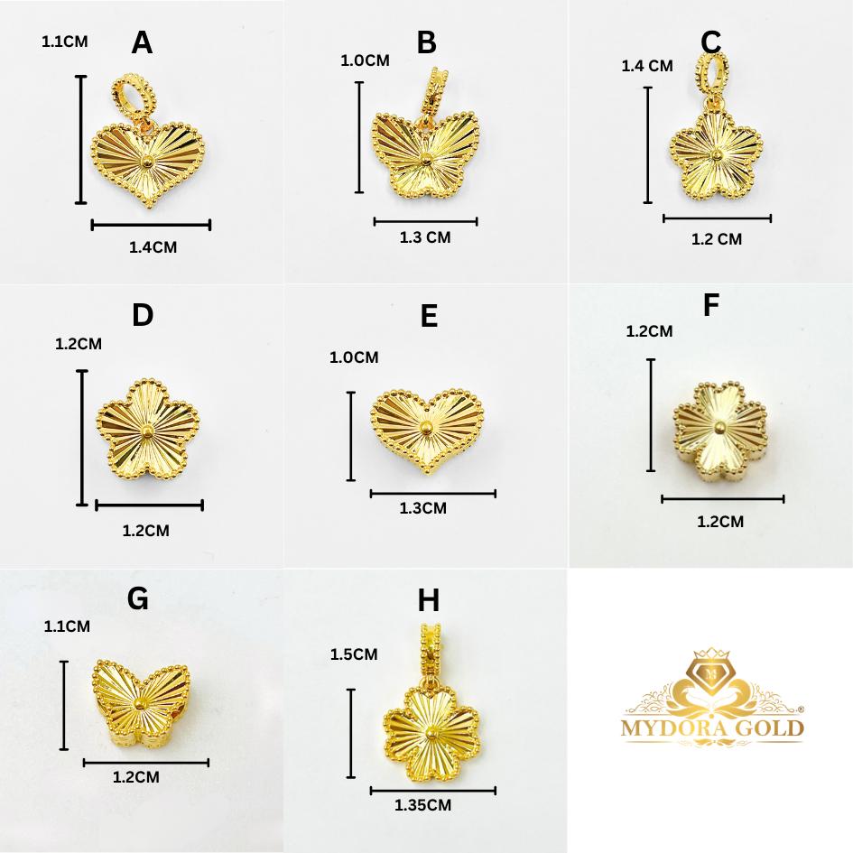 MYDORA Charm Bead The Radiant Collection (5G) l EMAS 916/22K