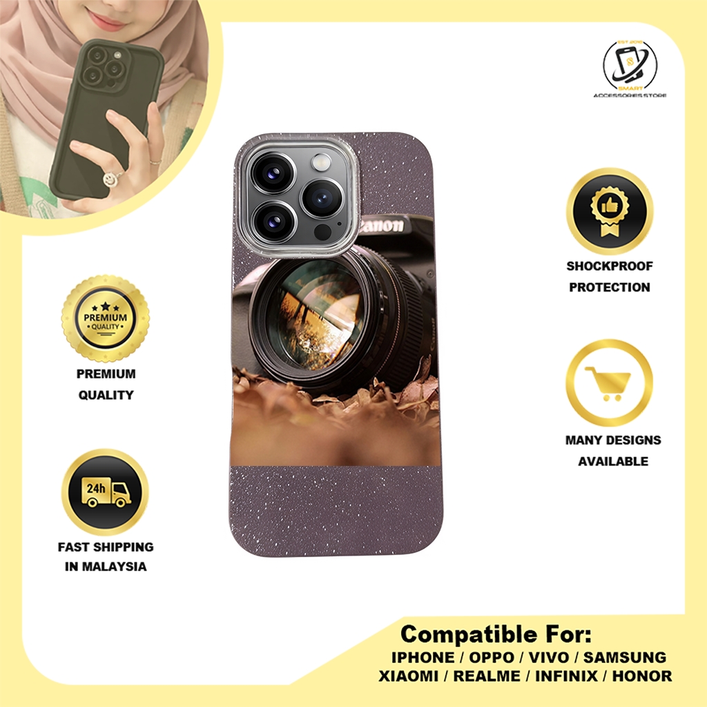 BLING CASE PHONE FOR IPHONE - DESIGN CAMERA A