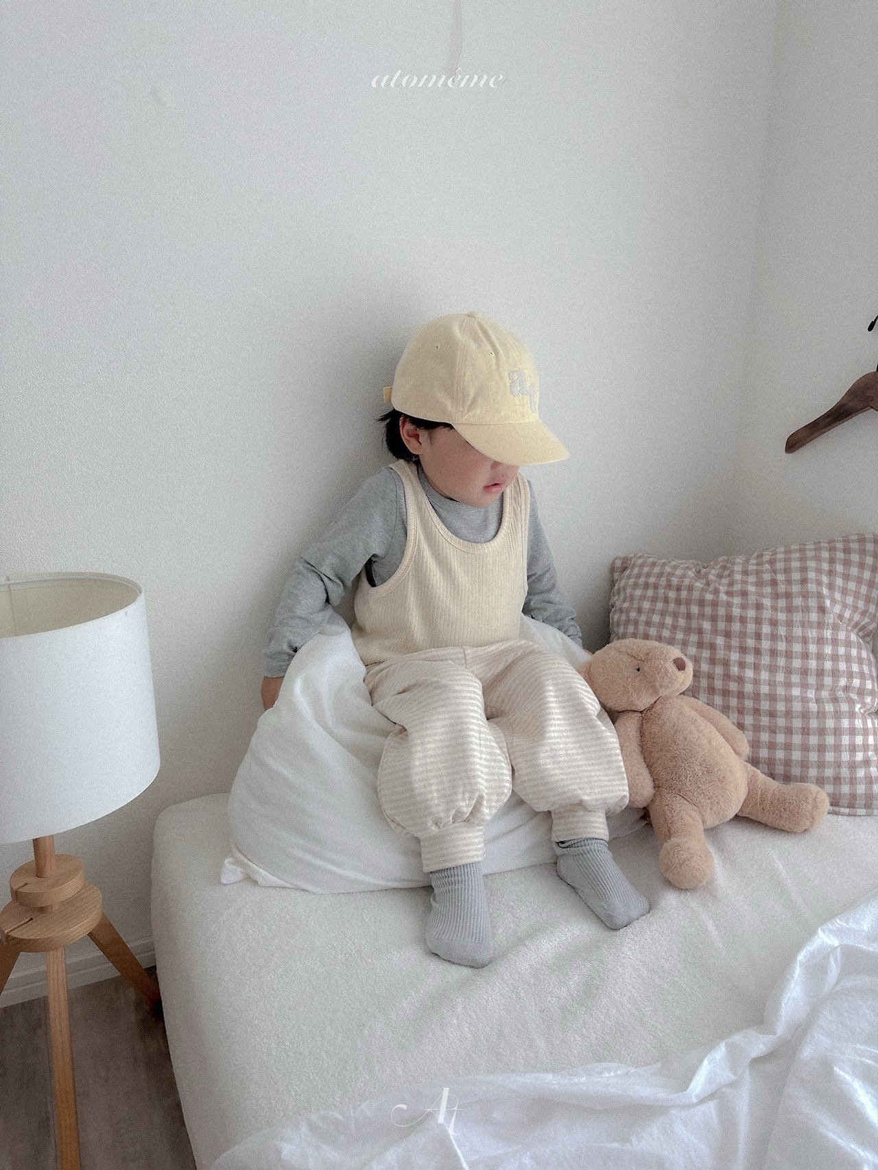 Atomeme | Bunny brown stripe pants