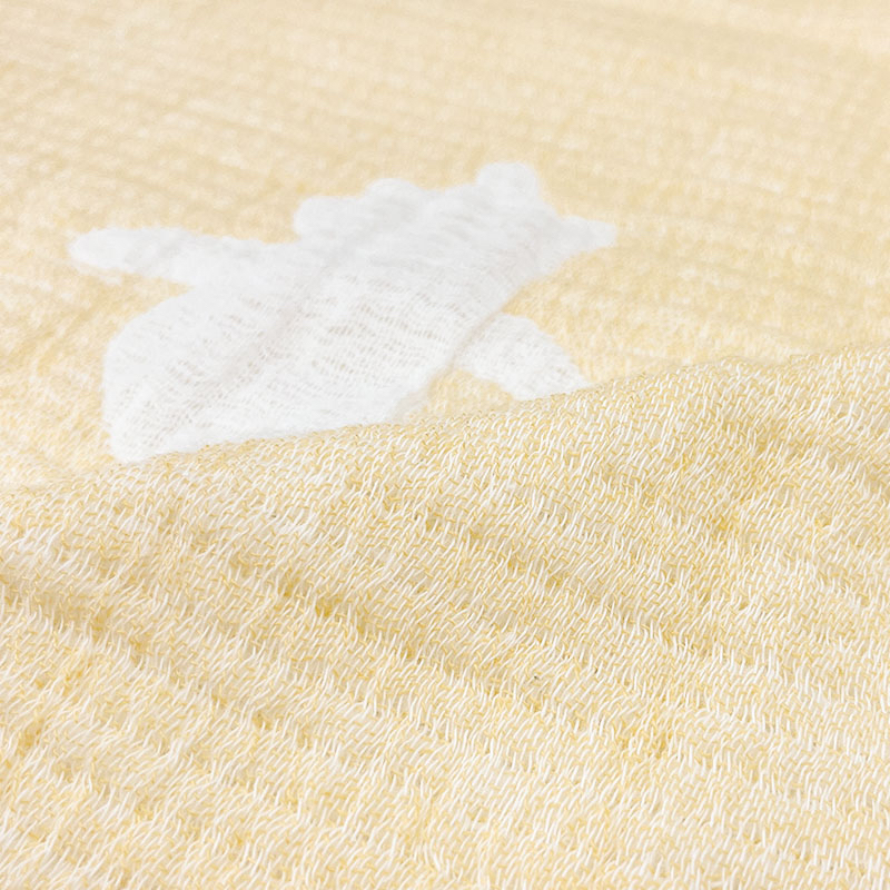 🇯🇵預訂 日本直送🇯🇵Winnie the pooh小熊維尼刺繡滿印奶油色午睡毯紗布毯