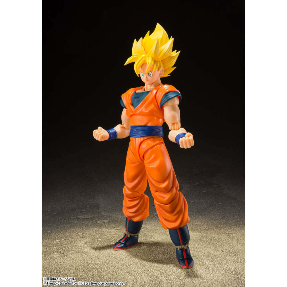 SHF Dragon Ball Z Super Saiyan Full Power Son Goku