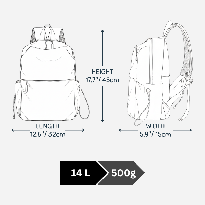 14 Inch Office Backpack / Business Backpack
