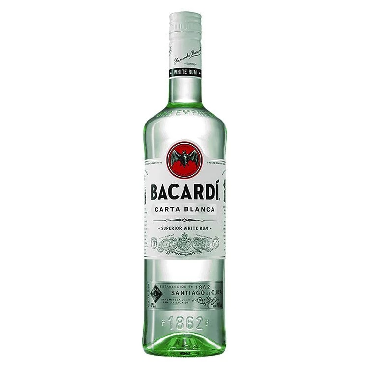 百加得超級白冧酒 Bacardi Carta Blanca (Superior White Rum) 40% 1000ml
