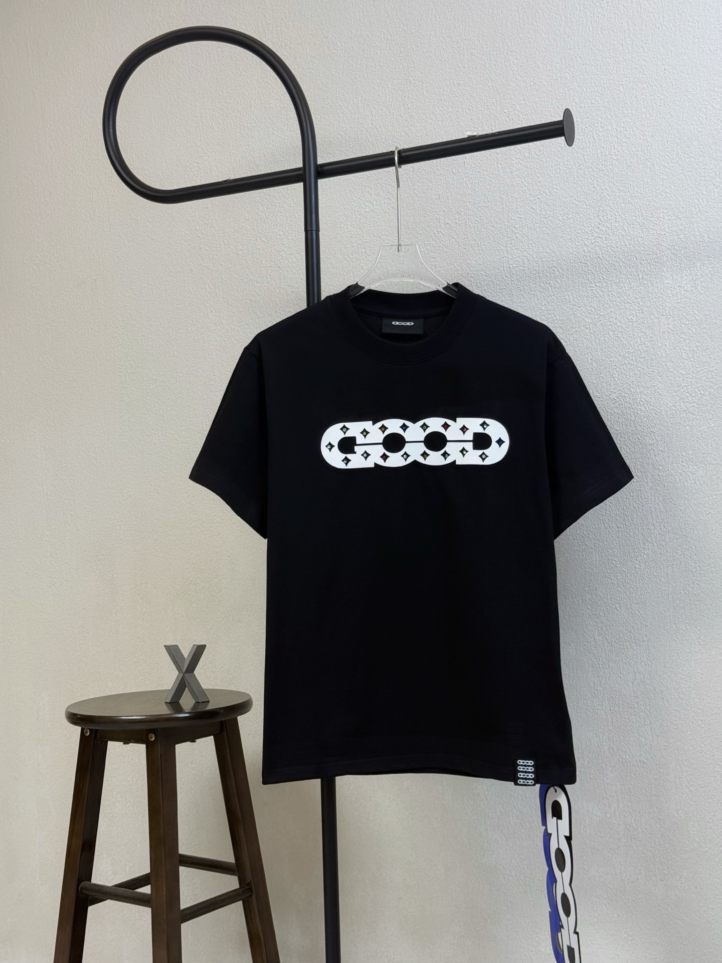 GOODBRAND Diamond Crystal Oversized Tee