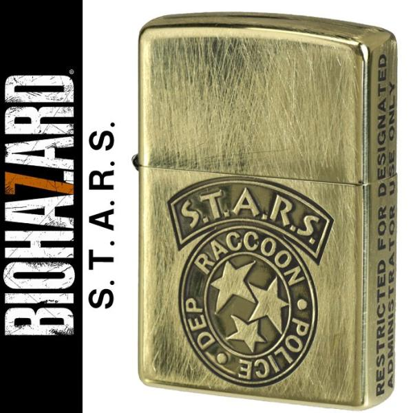 《惡靈古堡》粉絲必收限量收藏品 Zippo Resident Evil BIOHAZARD 2 Limited Edition Raccon City Police Department S.T.A.R.S. Lighter – Brushed Brass Police Badge Zippo《惡靈古堡》生化危機 浣熊市警署 S.T.A.R.S. 打火機 – 拉絲黃銅警徽版 Zippo バイオハザード Limited S.T.A.R.S. ライター