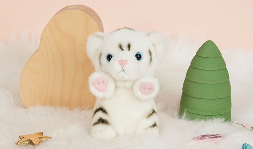 📦訂購 韓國代購 Everland 愛寶樂園 白老虎 (S) 毛絨公仔🧸