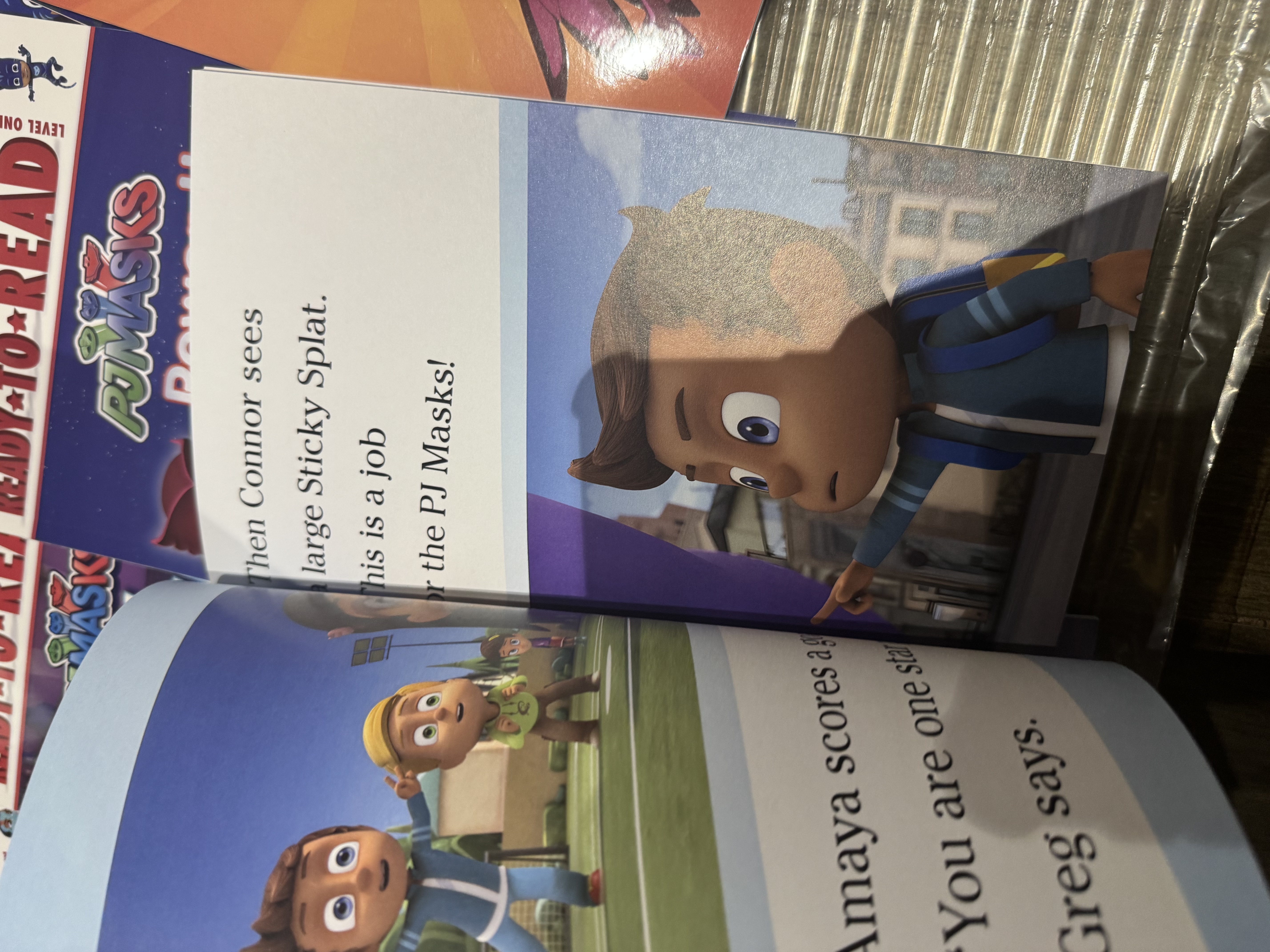 Ready to read level 1 PJMASKS