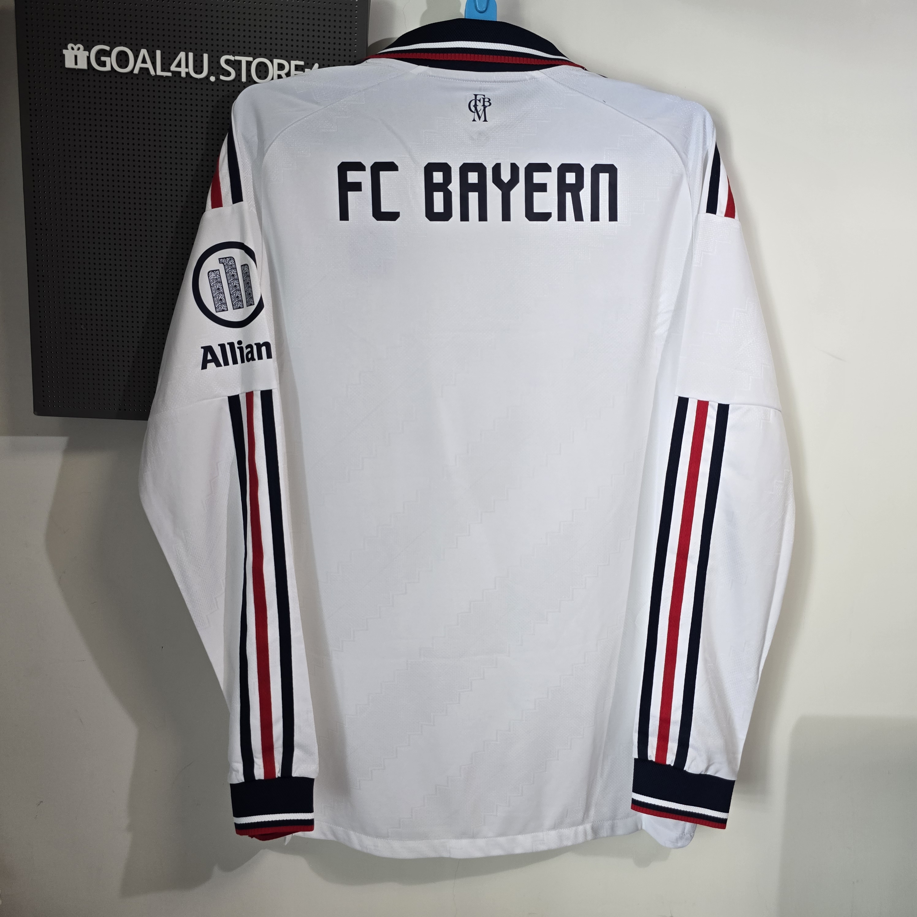 Adidas Bayern Munich 拜仁慕尼黑 2026-27 作客長袖球員版球衣 (可加印字) KE8583