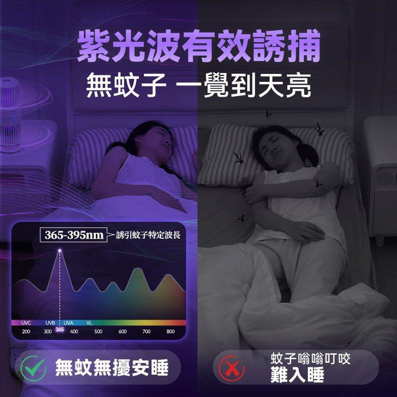 YoHome可移動戶內外360大環面仿生電擊誘驅雙效滅蚊機PRO