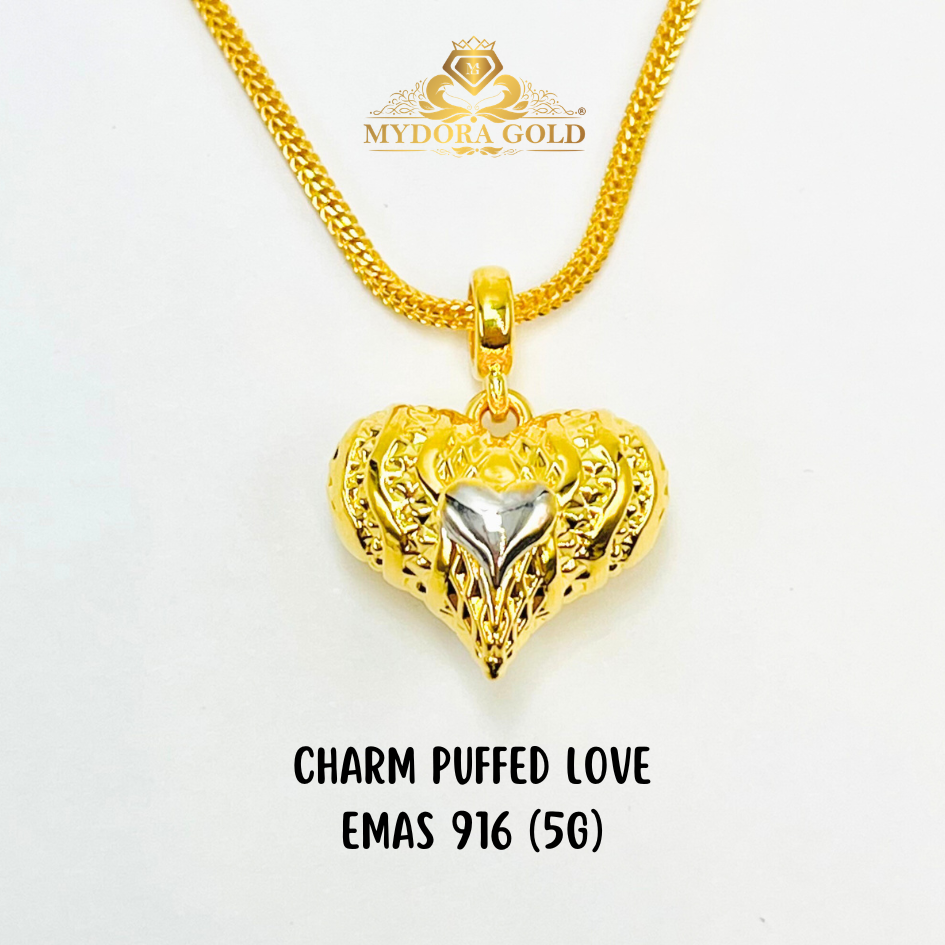 MYDORA Charm Puffed Love (5G) l EMAS 916/22K