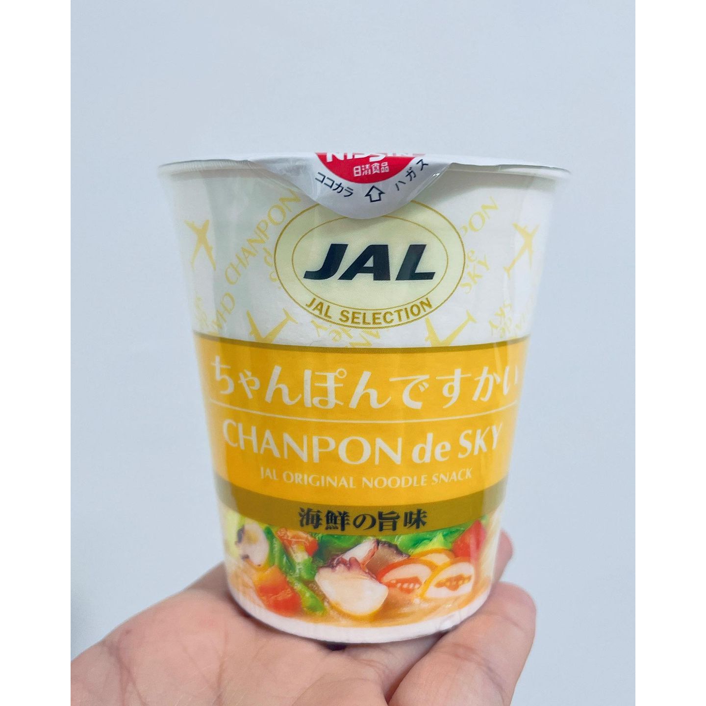 日本製 日清 JAL日本航空聯名杯麵 (15入/箱)