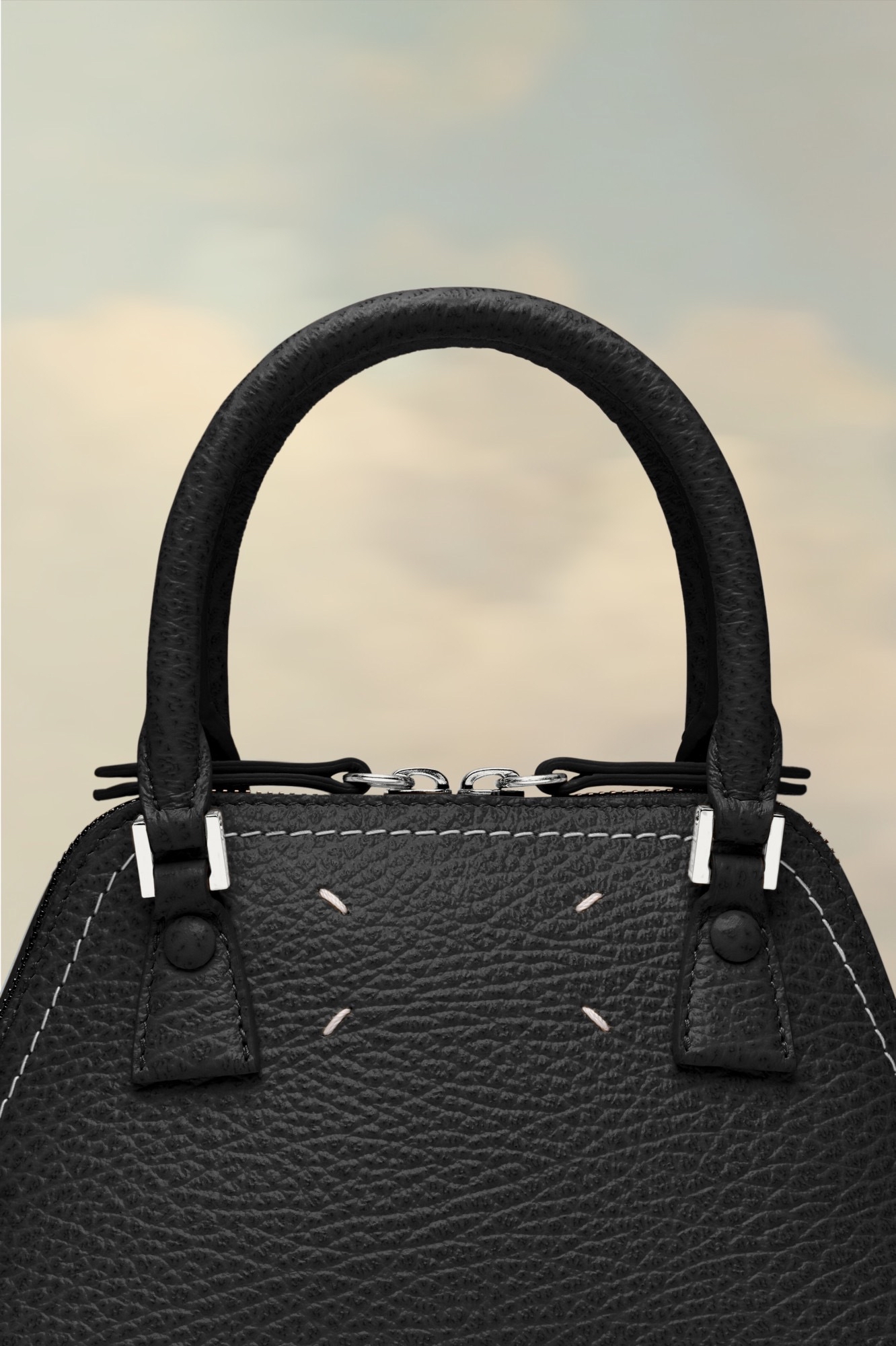 Maison Margiela 女士 微型5AC 徽標單肩包均碼碼MICRO、22cm*10cm*15cm 