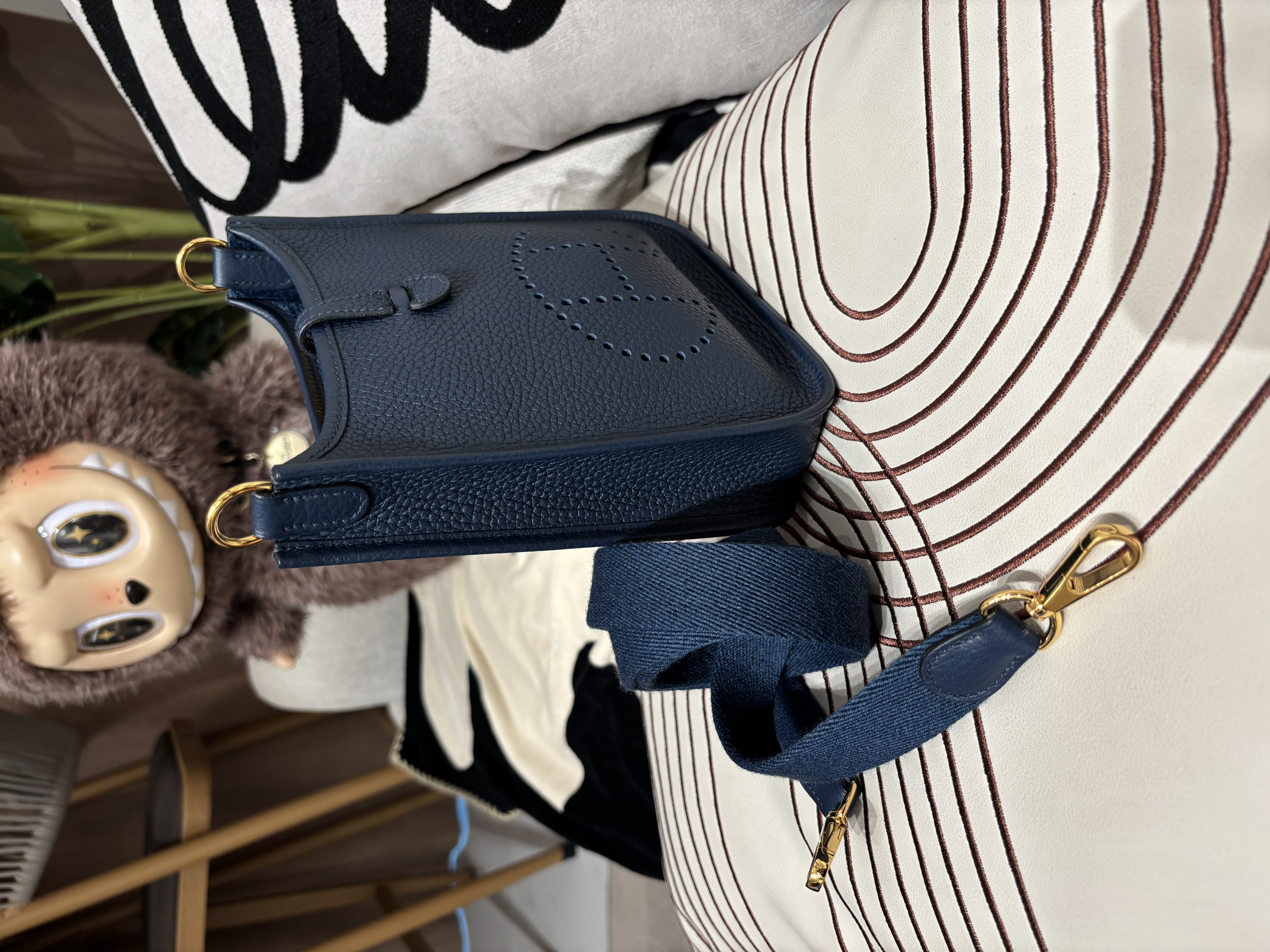 Hermes mini evelyne 100%Authentic
