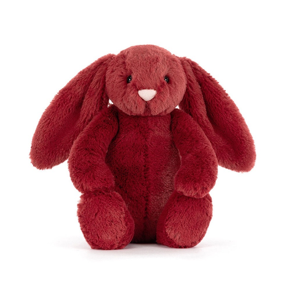 jELLYCAT Bashful Redcurrant Bunny H18cm 聖誕節紅醋栗兔