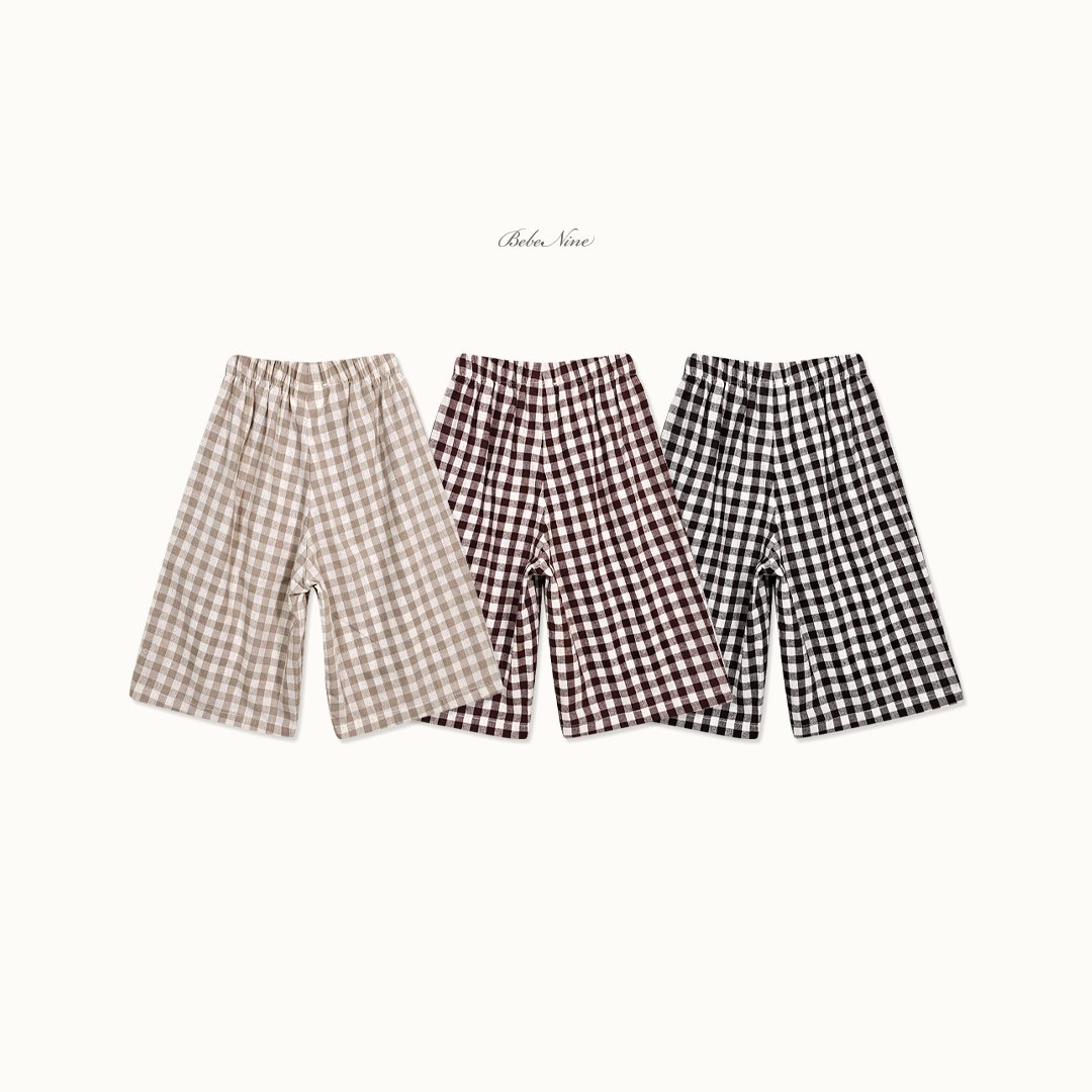 Bebenine Maple Check Pants