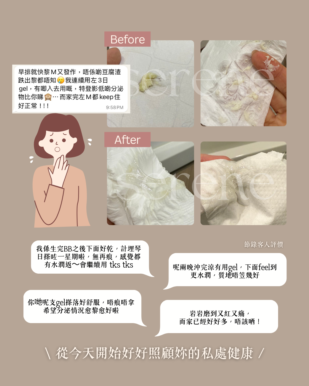SERENE 全效私密呵護凝膠(2ml x 10支)