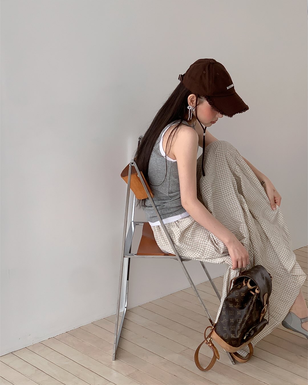 東大門女裝 | Check skirt