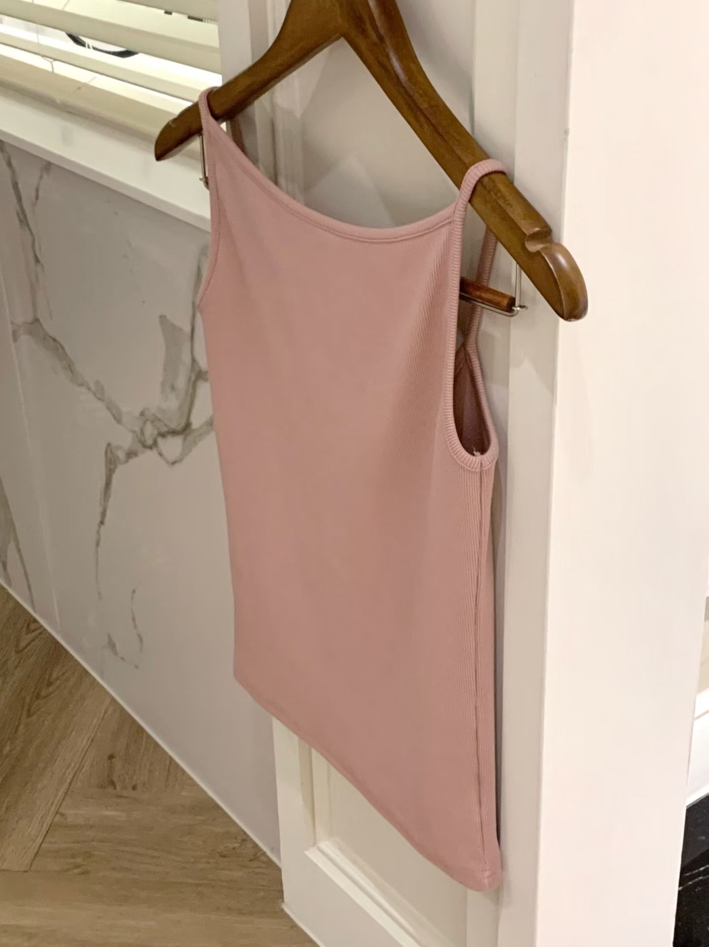 Elegant boat neck U-back cami top