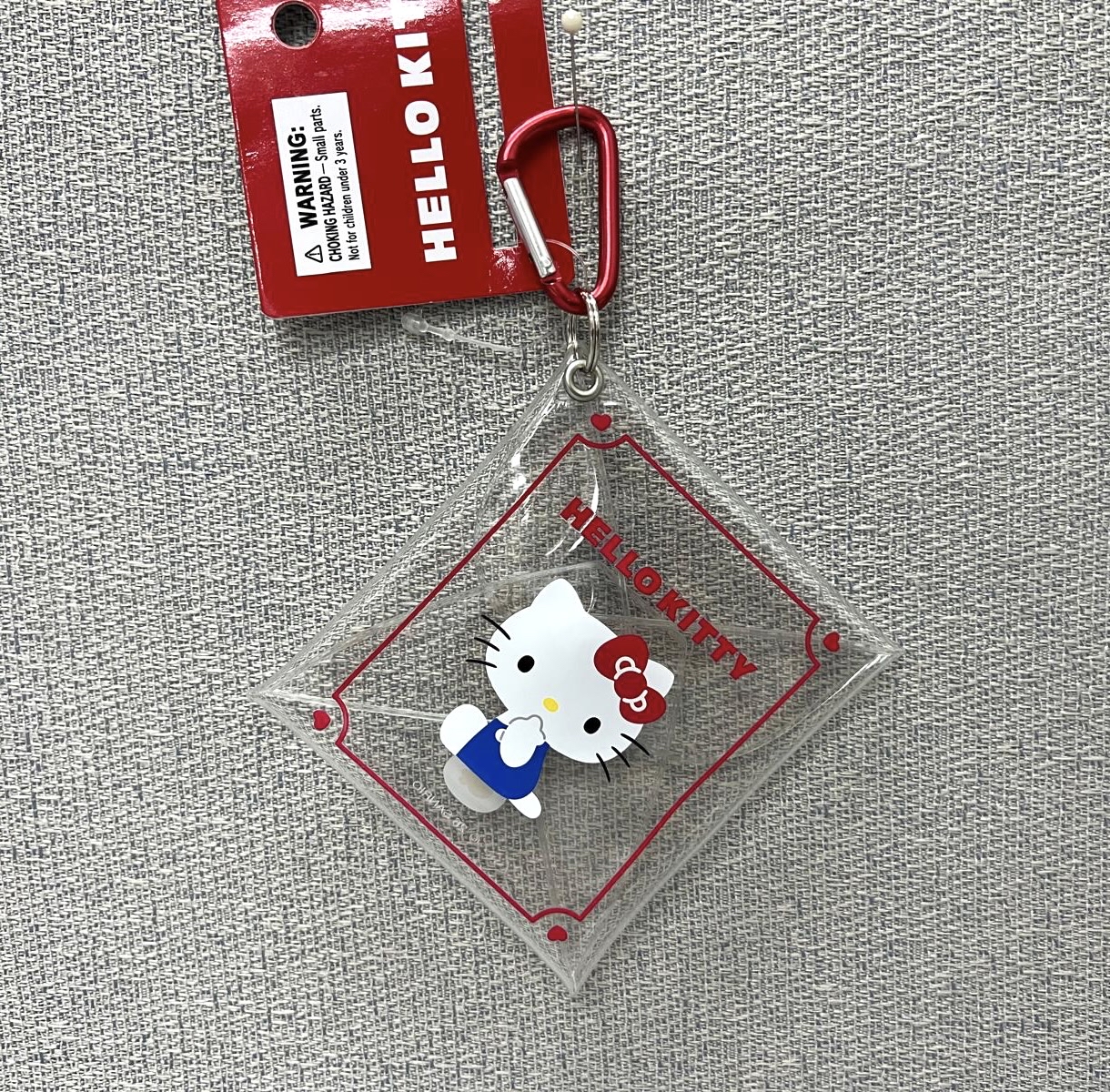 🎌日本直送🎌Sanrio 卡通 爬山扣連透明萬用袋