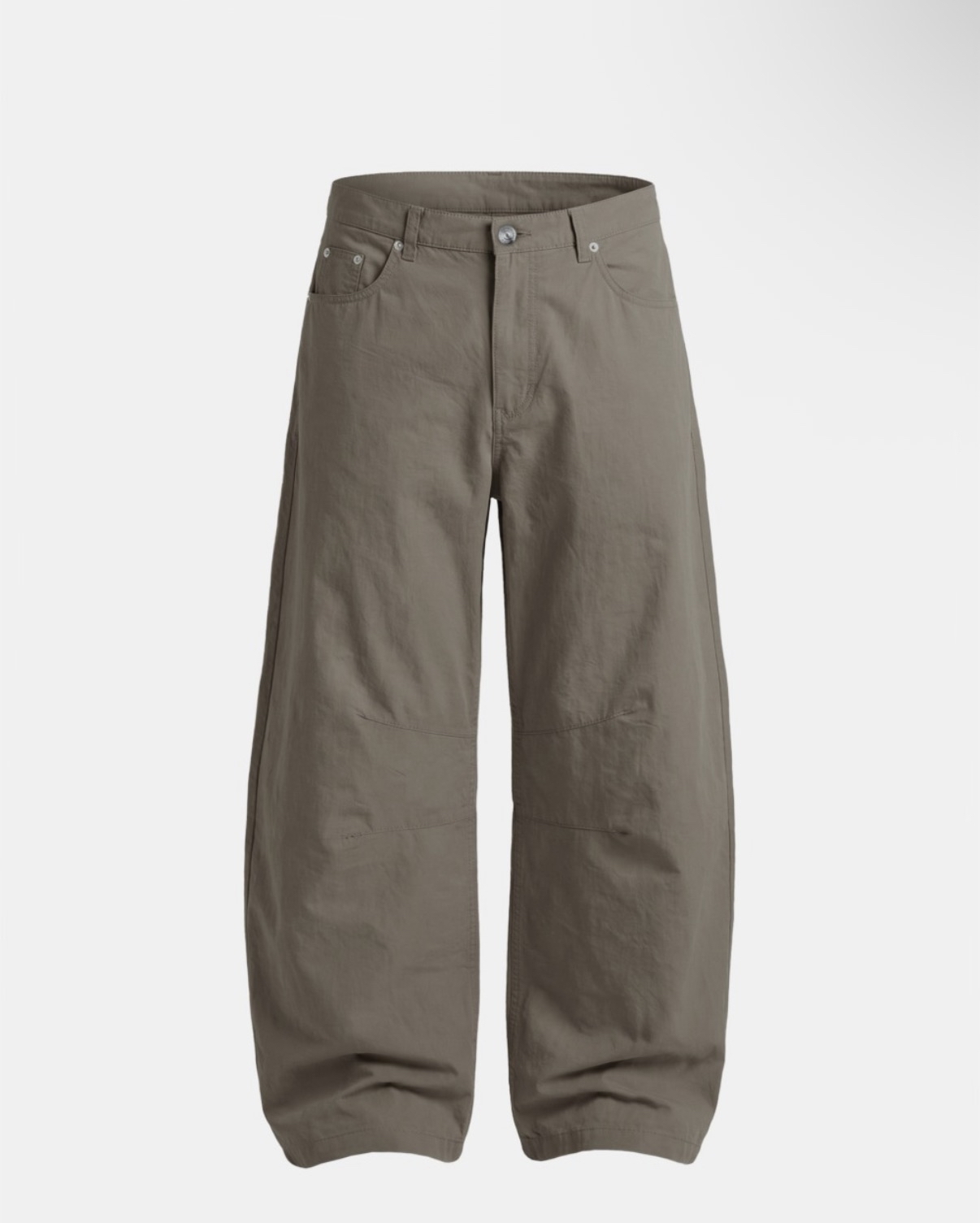 BADBLOOD新款[w-pts26-086] Contour Lightweight Curved Fit Pants - Khaki