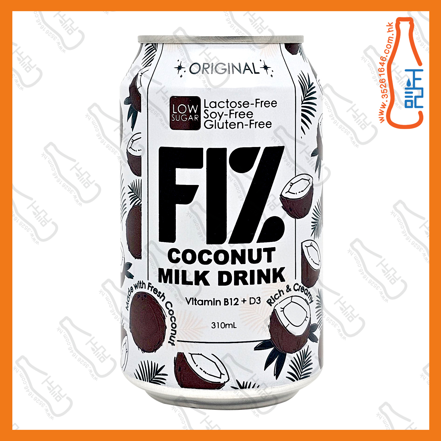 FIZ 椰汁 330ml x 24罐 /箱