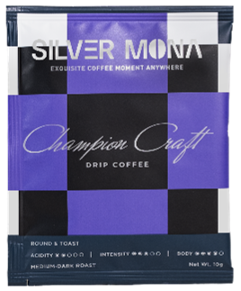 Champion Craft 匠心特調 掛耳濾泡式咖啡 單包 10g Silver Mona Champion Craft Drip Coffee Pack 10g