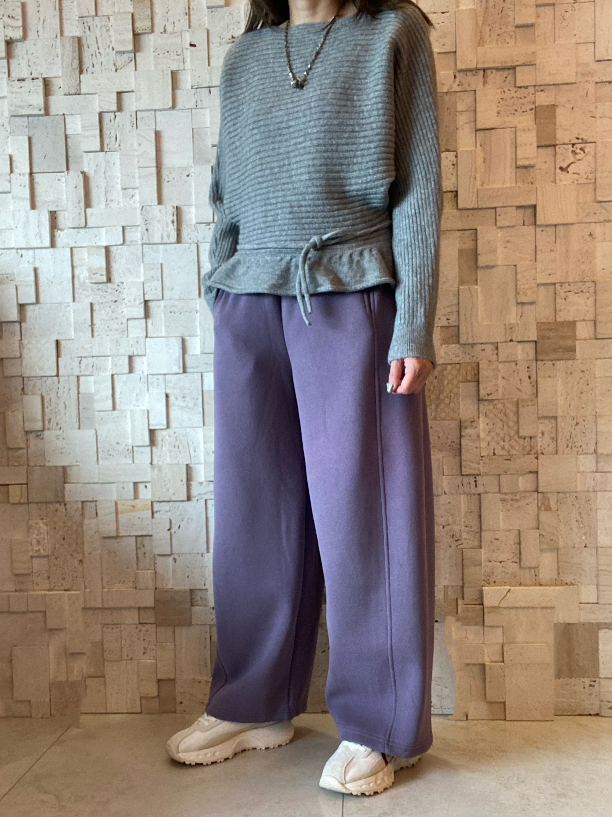 #2057 Ruffles邊針織Top