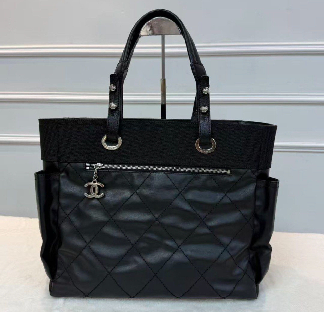 Vintage復古感 Chanel大容量tote bag