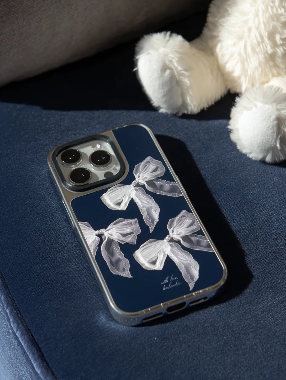 【Beautiful in White#02】銀框磨砂面MagSafe iPhone Case
