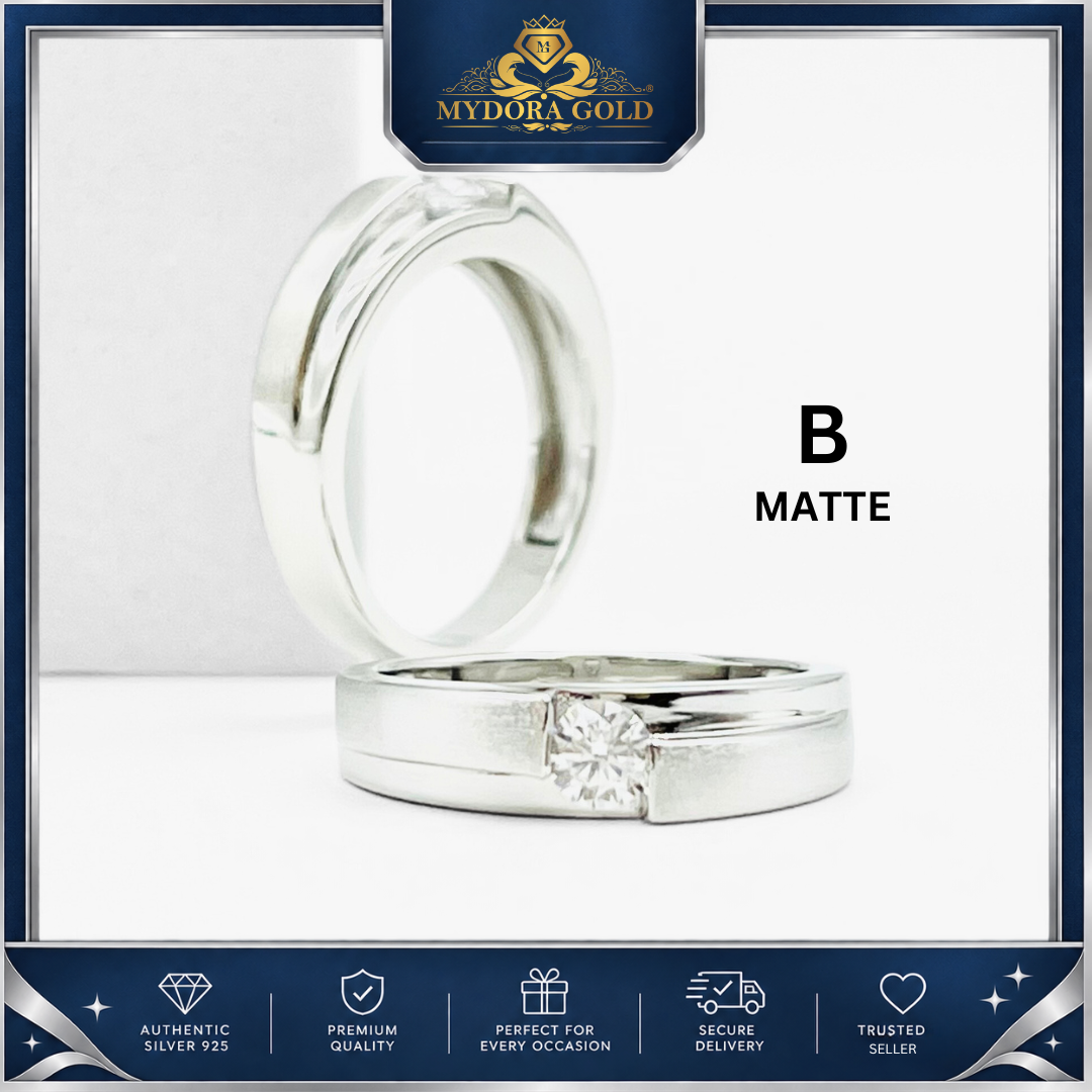 MYDORA 925 Silver Ring - Cincin Forever Line Collection