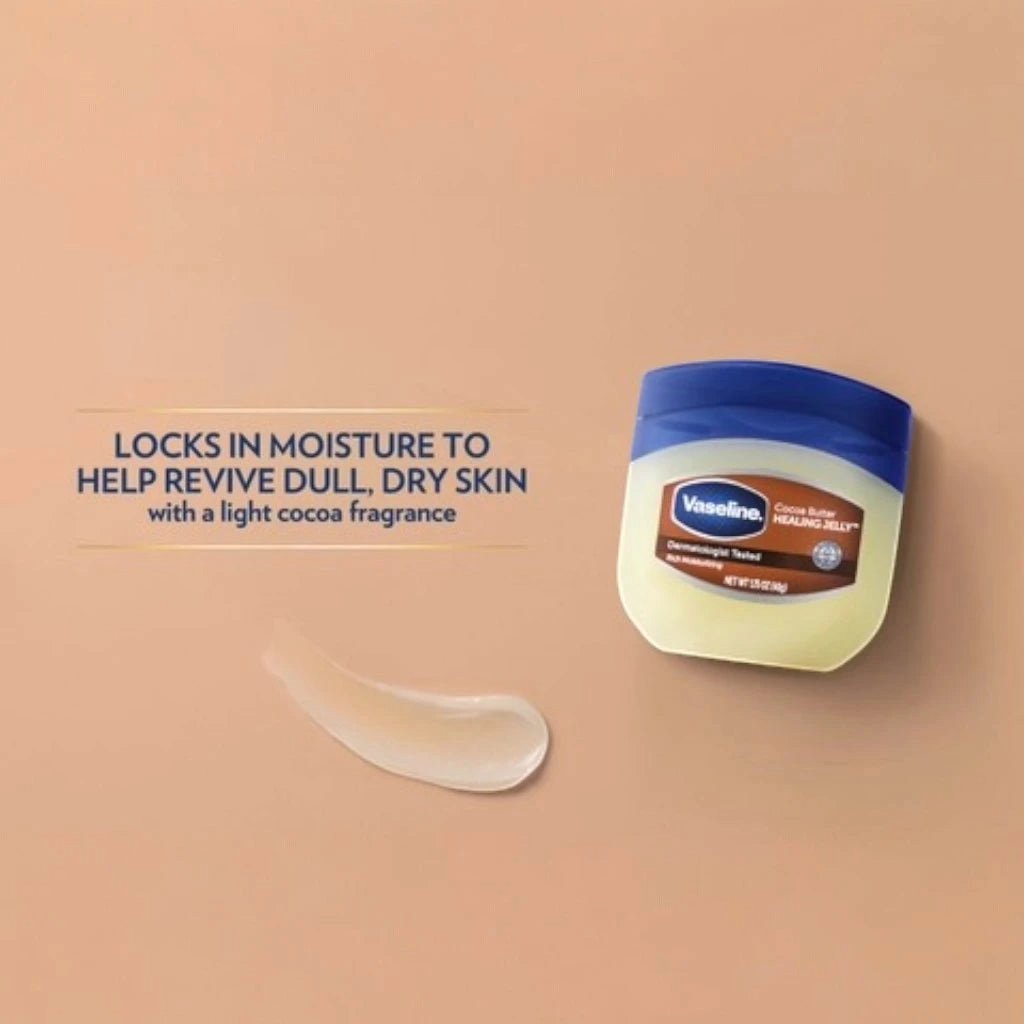 Vaseline Blue Seal Petroleum Jelly 50g/100g  - Cocoa Butter