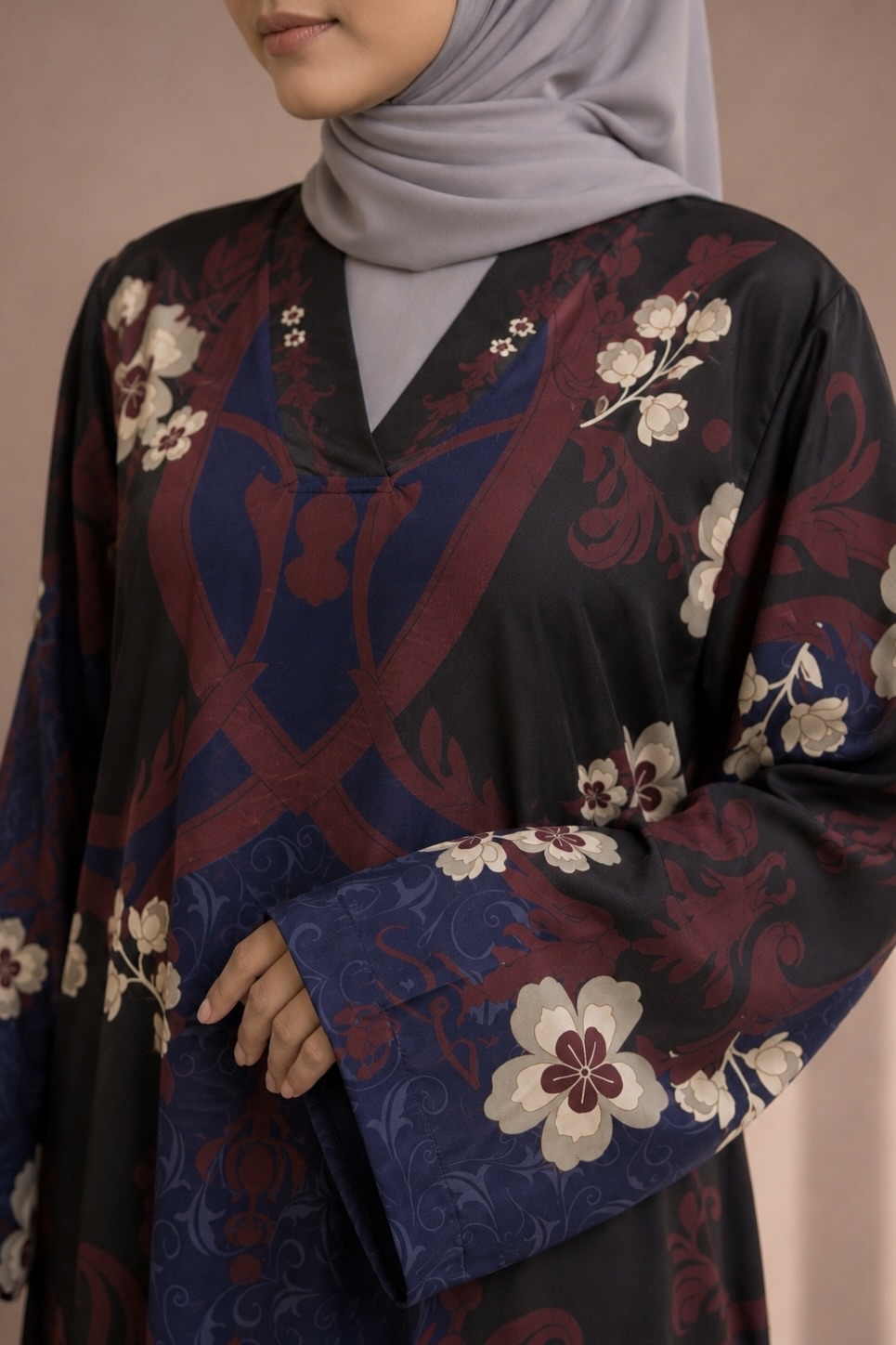 Sakura in Black Blue
