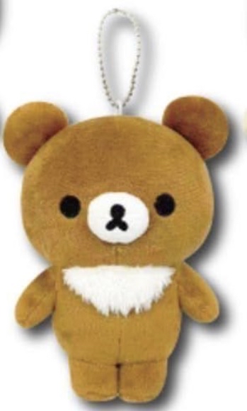 鬆弛熊系列公仔小物袋掛飾