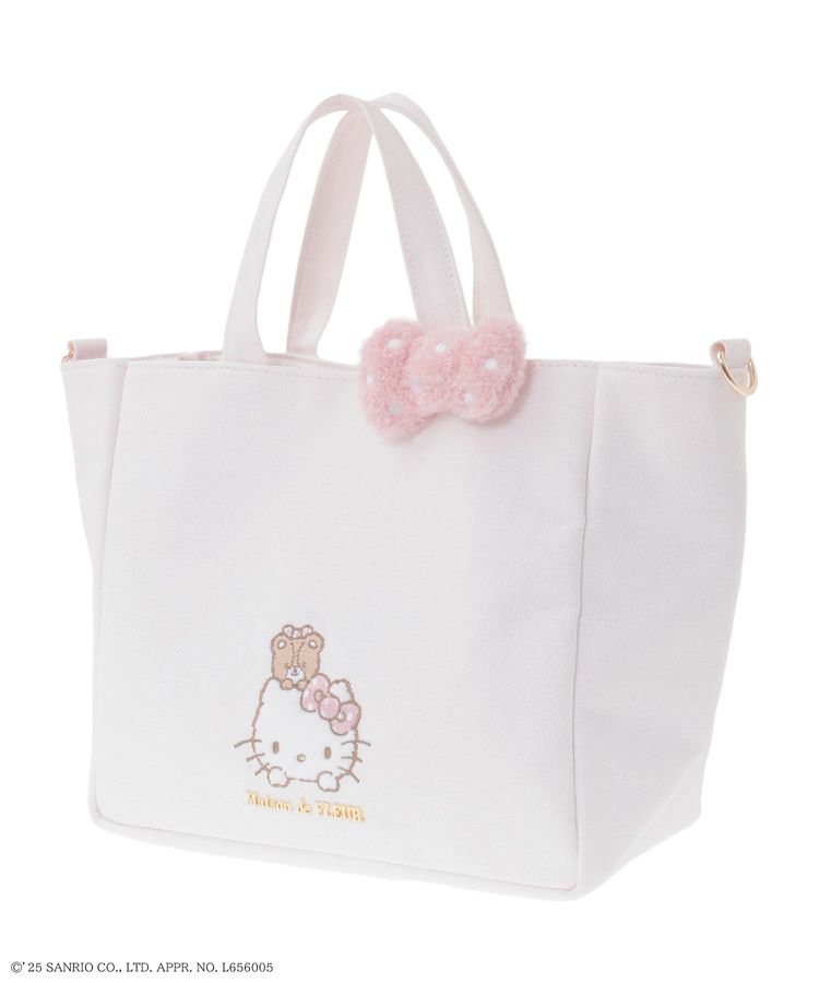 🎀【預訂】 Maison de FLEUR × HELLO KITTY 2way Tote Bag R 